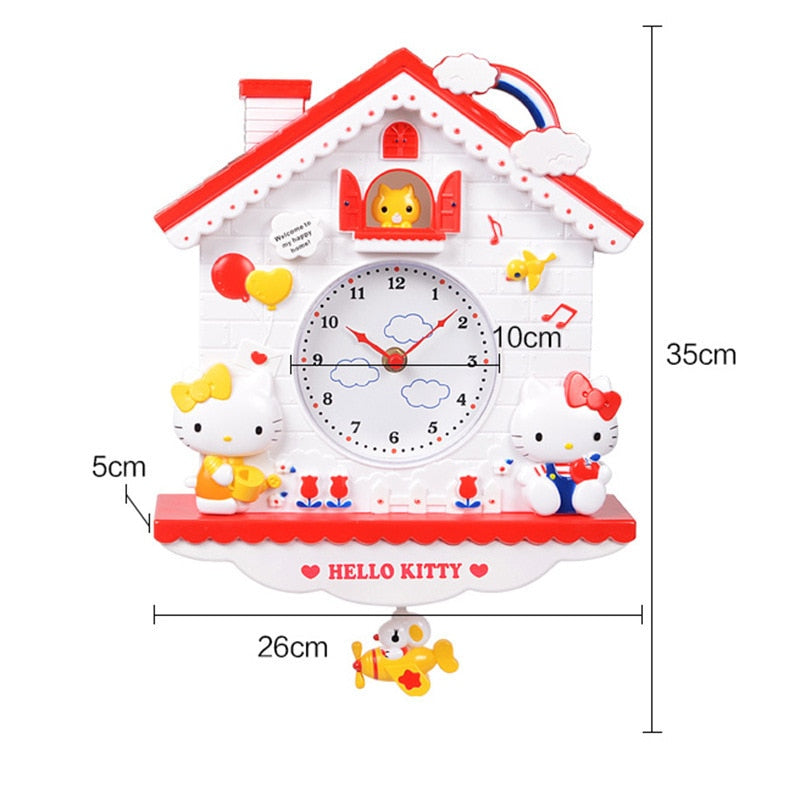 Silent Bedroom Wall Clock For Children - Mel Patel