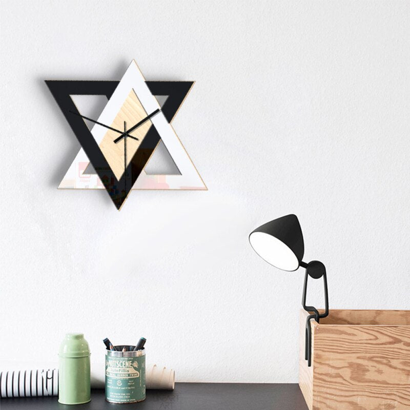 Living Room Star Wall Clock - Mel Patel