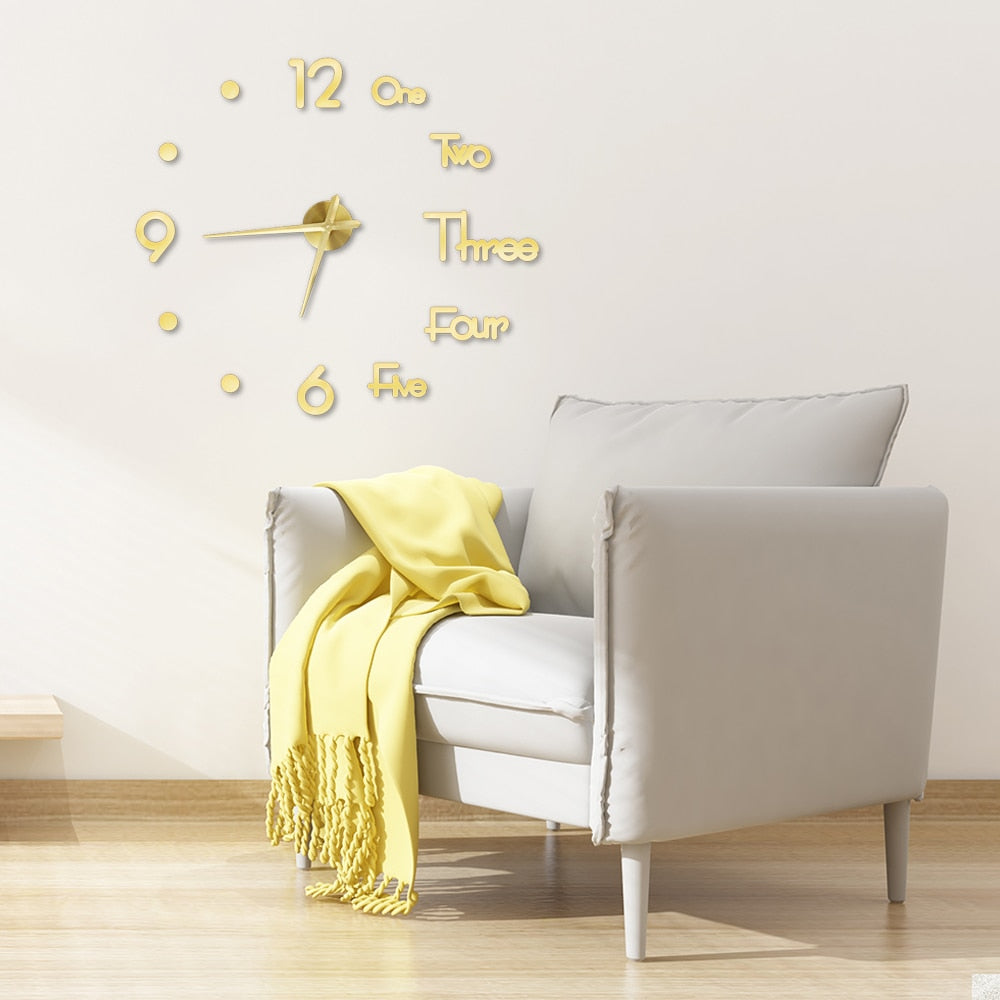 Home Office Decor Wall Watch - Mel Patel