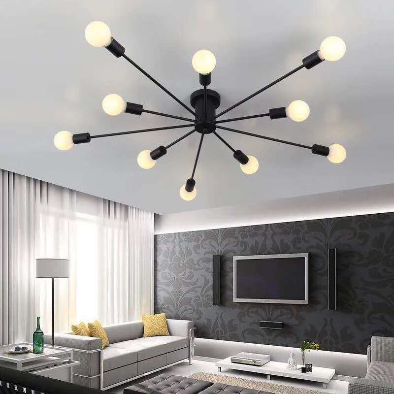 Retro Spider Light Ceiling Lamp - Mel Patel