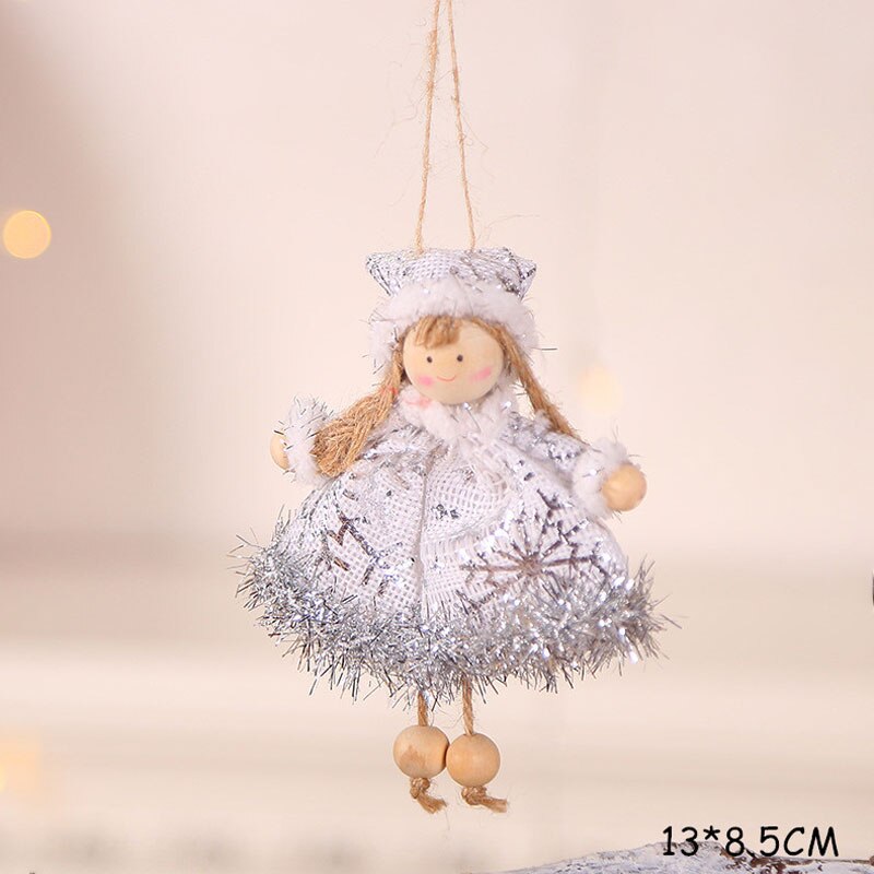 2023 New Year Gift Cute Christmas Angel Doll Xmas Tree Ornament Noel Deco Christmas Decoration for Home Natal Navidad 2022 Decor