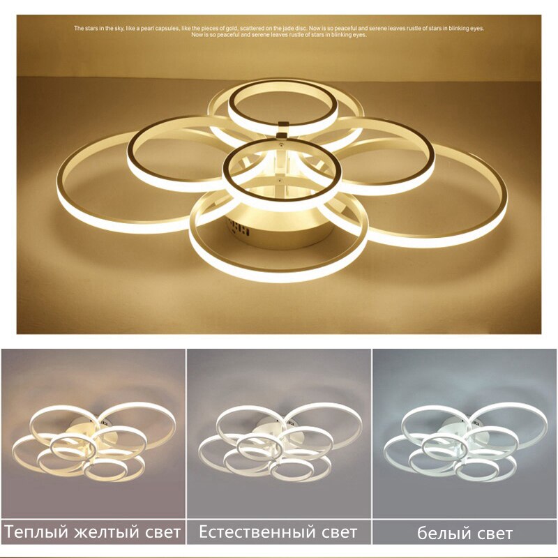 Lighting Modern Led Ceiling Lamp - Mel Patel