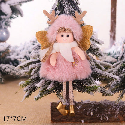 2023 New Year Gift Cute Christmas Angel Doll Xmas Tree Ornament Noel Deco Christmas Decoration for Home Natal Navidad 2022 Decor