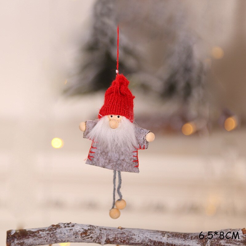 2023 New Year Gift Cute Christmas Angel Doll Xmas Tree Ornament Noel Deco Christmas Decoration for Home Natal Navidad 2022 Decor