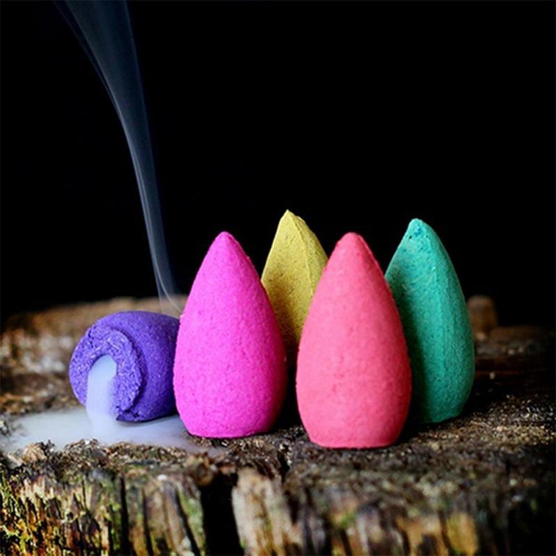 10 Pieces Wholesale Bulk Indian Lavender Jasmine Incense Cone Deodorant Lemon Sandalwood Peony House Fragrance Scented Bullet