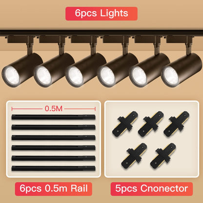 Whole-Set Led Track Light Lamp - Mel Patel