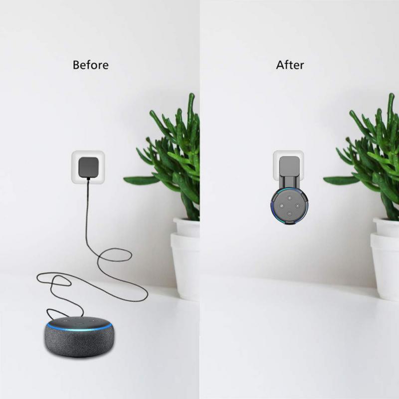 Generatie Outlet Wall Mount Hanger Holder Stand For Amazon Alexa Echo Dot 3rd Ruimtebesparend Beugel Assistenten Accessoires