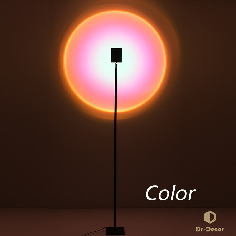 Modern Sunset Floor Lamp - Mel Patel