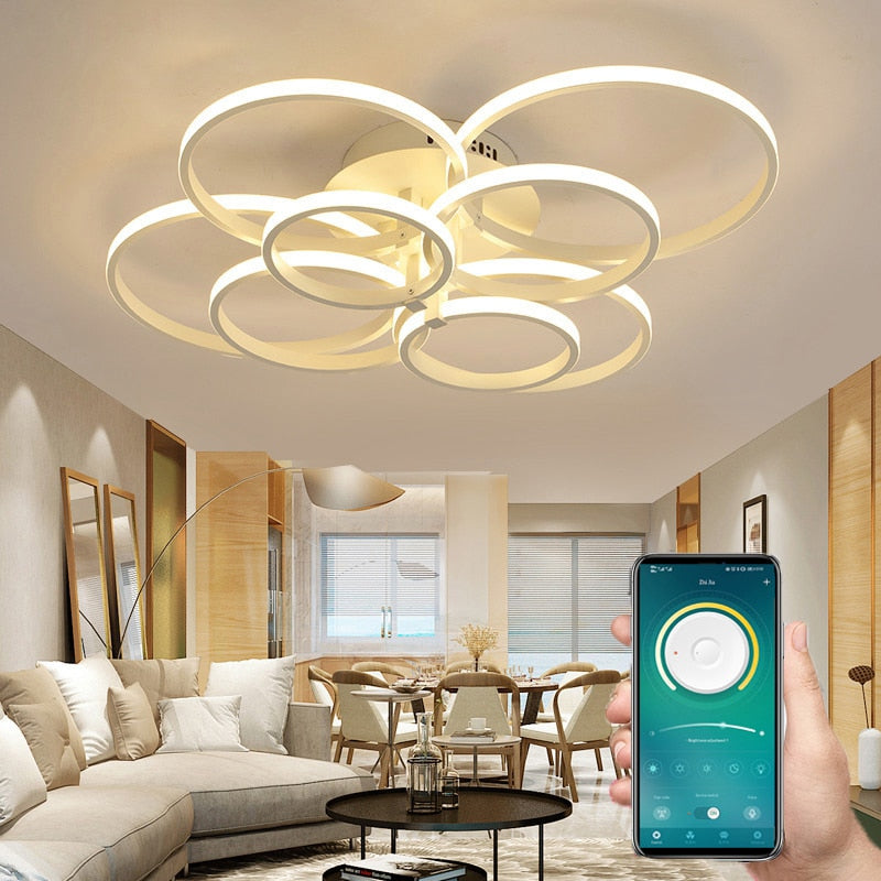 Lighting Modern Led Ceiling Lamp - Mel Patel