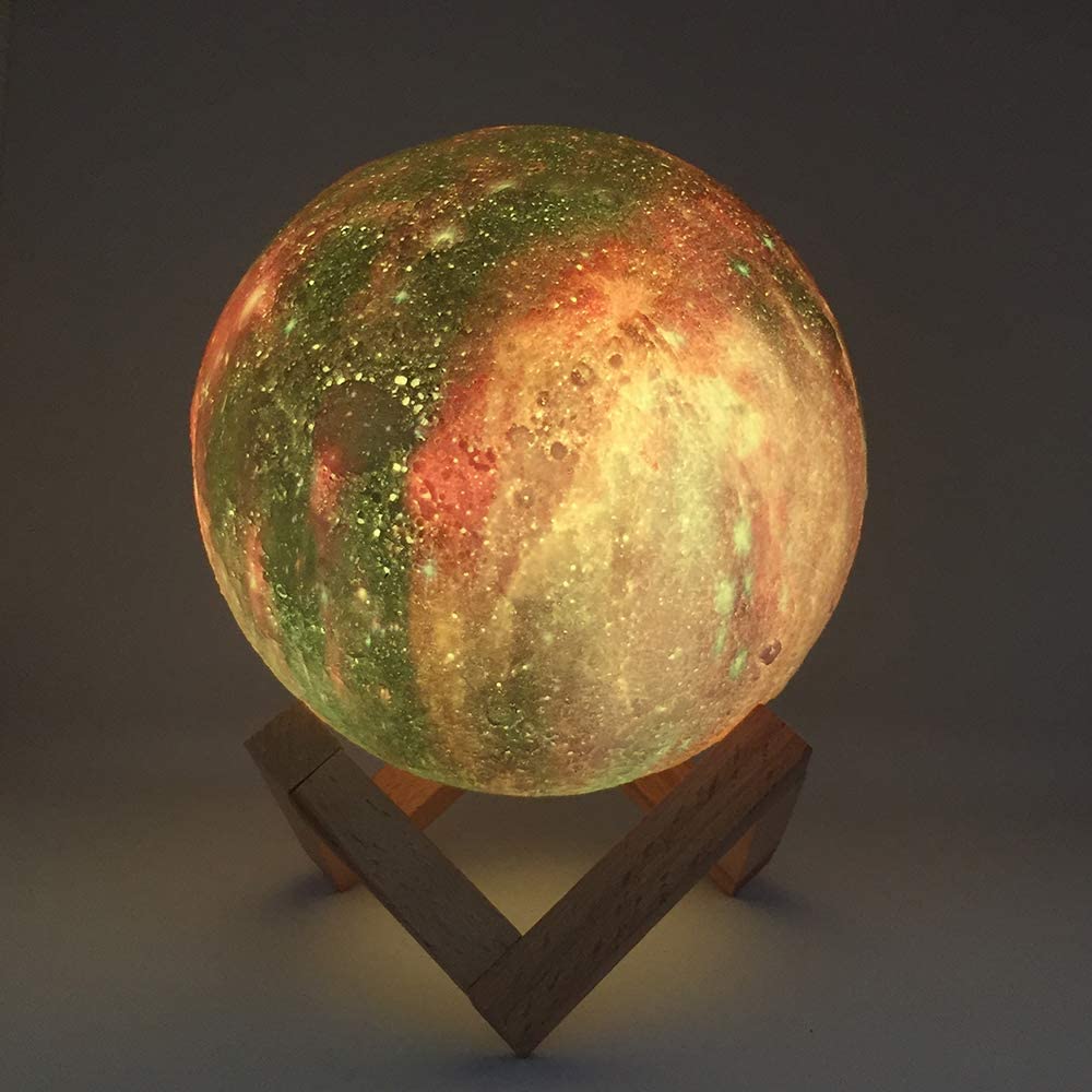 3D Printing Moon Lamp - Mel Patel