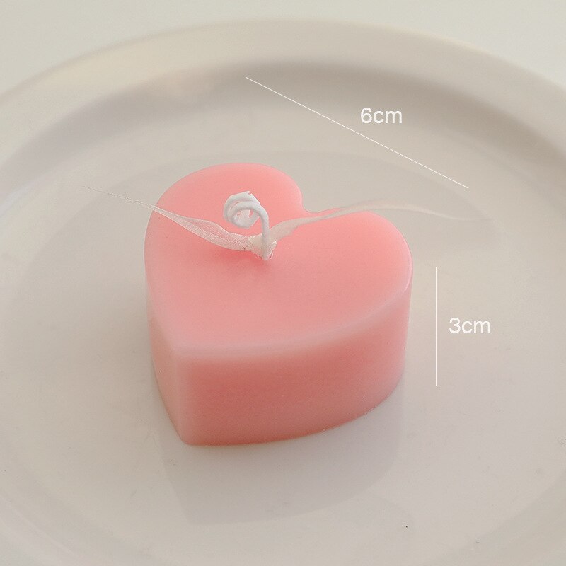 Love Heart Scented Candle Creative Home Decoration Romantic Proposal Birthday Souvenir