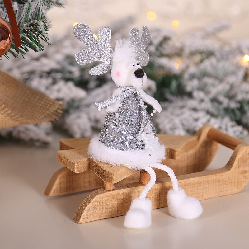 2023 New Year Gift Cute Christmas Angel Doll Xmas Tree Ornament Noel Deco Christmas Decoration for Home Natal Navidad 2022 Decor