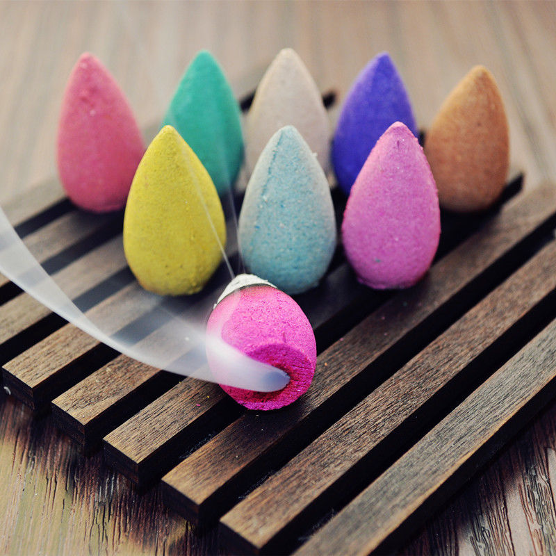 10 Pieces Wholesale Bulk Indian Lavender Jasmine Incense Cone Deodorant Lemon Sandalwood Peony House Fragrance Scented Bullet