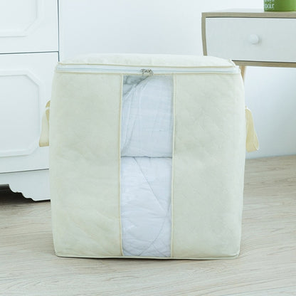 3Pcs Blanket Quilt clothes Closet Box Bags Home Foldable Moisture-proof Storage case Washable zipper household cabinet organizer