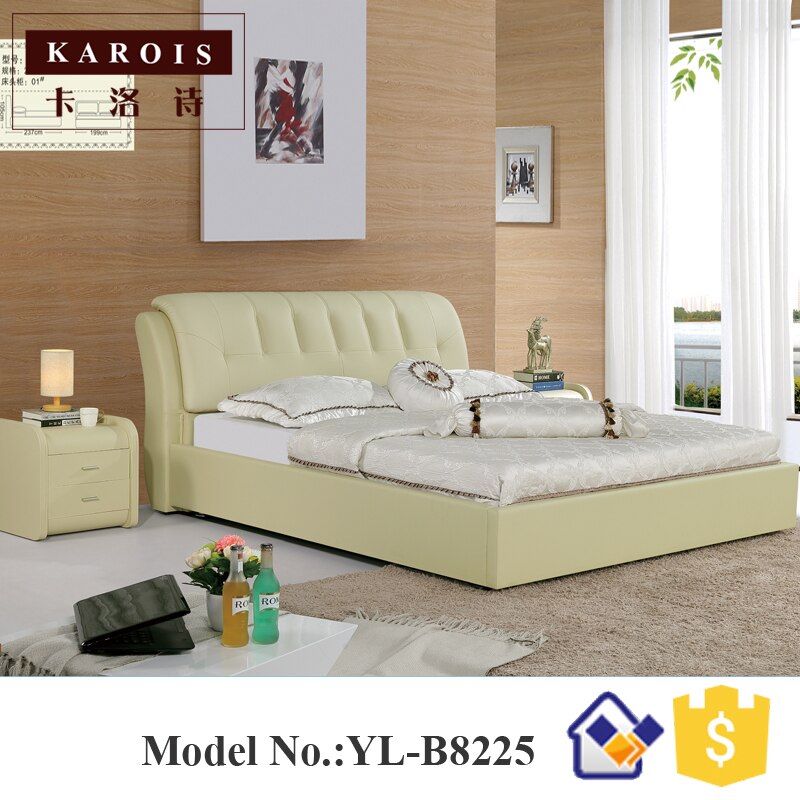 Latest Double Bed Designs Modern King Size Sleep Pod With Soft Headboard Bed