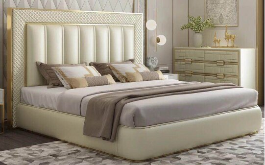 new design modern luxury adult leather bed 150 or 180 cm with storage