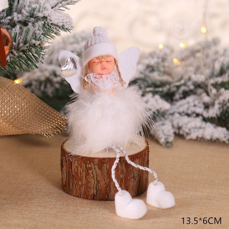 2023 New Year Gift Cute Christmas Angel Doll Xmas Tree Ornament Noel Deco Christmas Decoration for Home Natal Navidad 2022 Decor