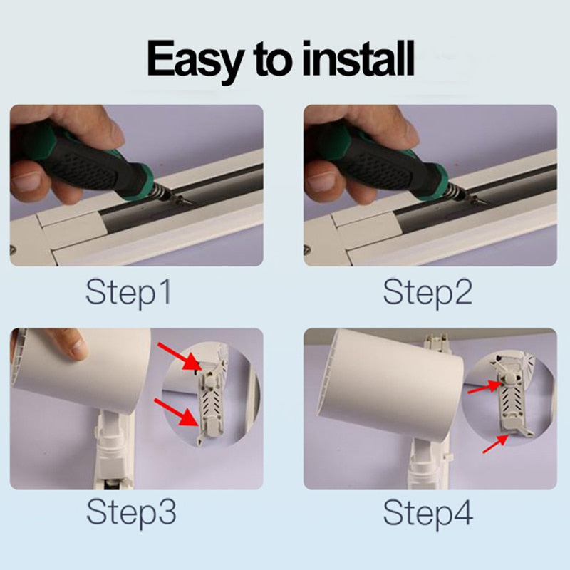 Whole-Set Led Track Light Lamp - Mel Patel