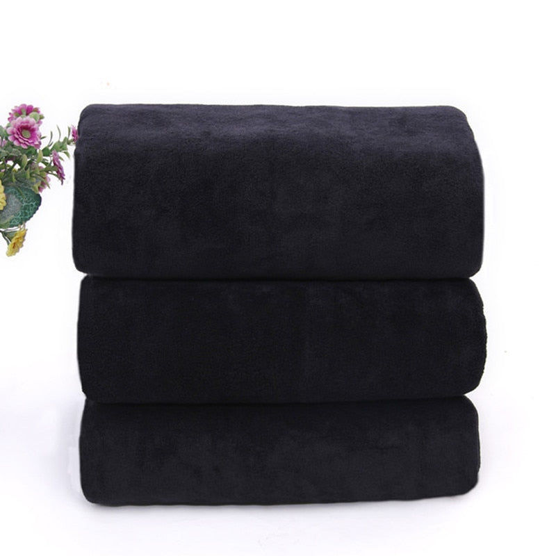 Microfiber bath towel, super large, soft, high absorption and quick-drying, sports, travel, no fading, multi-functional use