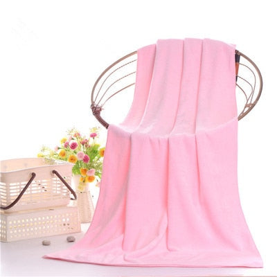 Microfiber bath towel, super large, soft, high absorption and quick-drying, sports, travel, no fading, multi-functional use