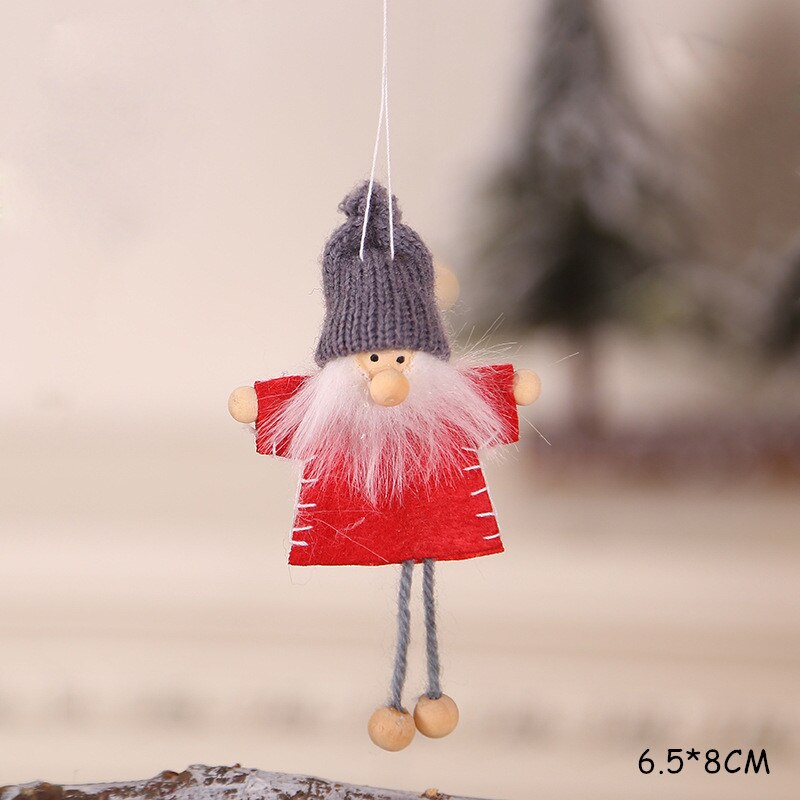 2023 New Year Gift Cute Christmas Angel Doll Xmas Tree Ornament Noel Deco Christmas Decoration for Home Natal Navidad 2022 Decor