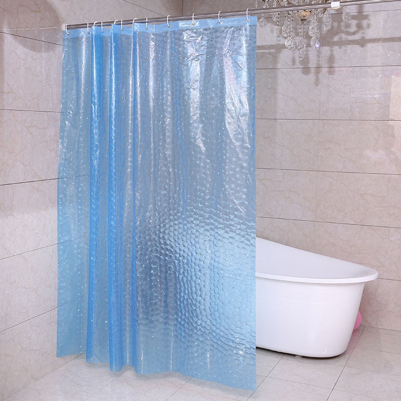 Waterproof 3D Shower Curtain With 12 Hooks Bathing Sheer For Home Decoration Bathroom Accessaries 180X180cm 180X200cm