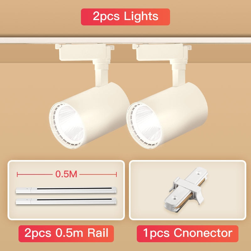 Whole-Set Led Track Light Lamp - Mel Patel