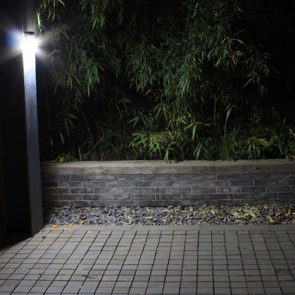 100 LED Solar Wall Lamp PIR Motion Sensor Light Outdoor Waterproof Garden Courtyard Solar Street Lights Lighting 3 Modes