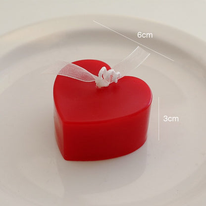 Love Heart Scented Candle Creative Home Decoration Romantic Proposal Birthday Souvenir