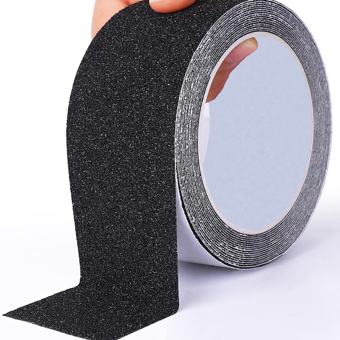 Black Anti Slip Traction Tape Outdoor Waterproof Grip Tape Use on Walkways, Stairs, Ramps and Decks