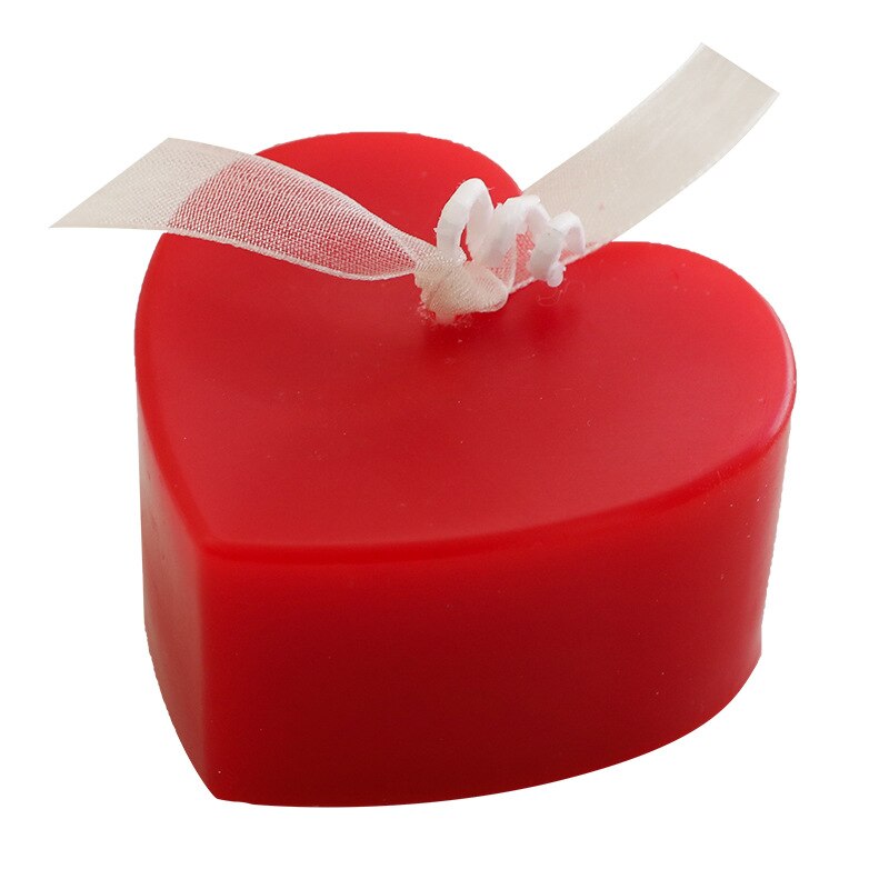 Love Heart Scented Candle Creative Home Decoration Romantic Proposal Birthday Souvenir