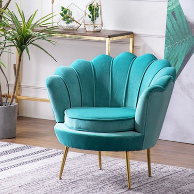 living room single Sofa Nordic Velvet Armchair Ergonomic design modern Corner small sofa luxury Relaxing chair Home furniture