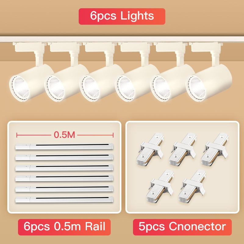 Whole-Set Led Track Light Lamp - Mel Patel