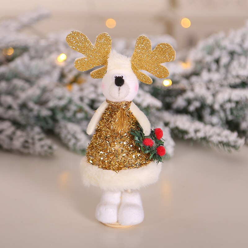 2023 New Year Gift Cute Christmas Angel Doll Xmas Tree Ornament Noel Deco Christmas Decoration for Home Natal Navidad 2022 Decor