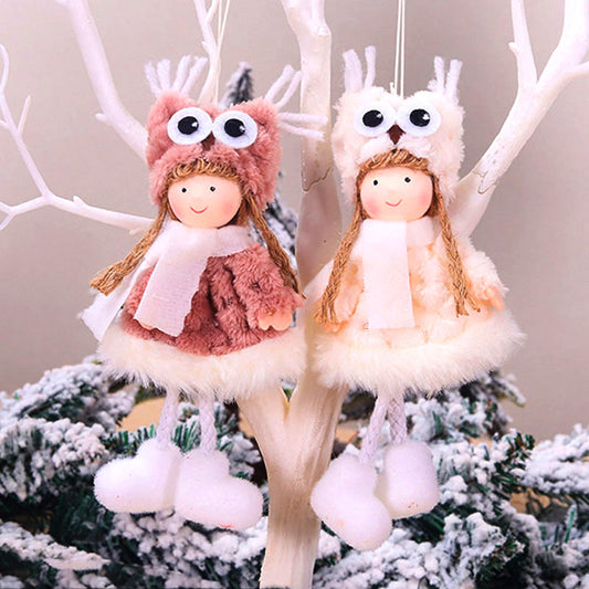 2023 New Year Gift Cute Christmas Angel Doll Xmas Tree Ornament Noel Deco Christmas Decoration for Home Natal Navidad 2022 Decor