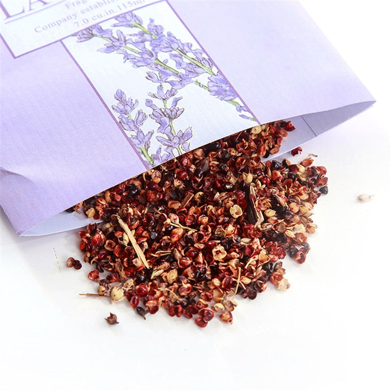 Air Freshener Bag Flavoring for Home Lavender Natural Flower Perfumes Home Fragrance Cabinet Sachet Car Air Fresh Accessories