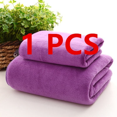 Microfiber bath towel, super large, soft, high absorption and quick-drying, sports, travel, no fading, multi-functional use