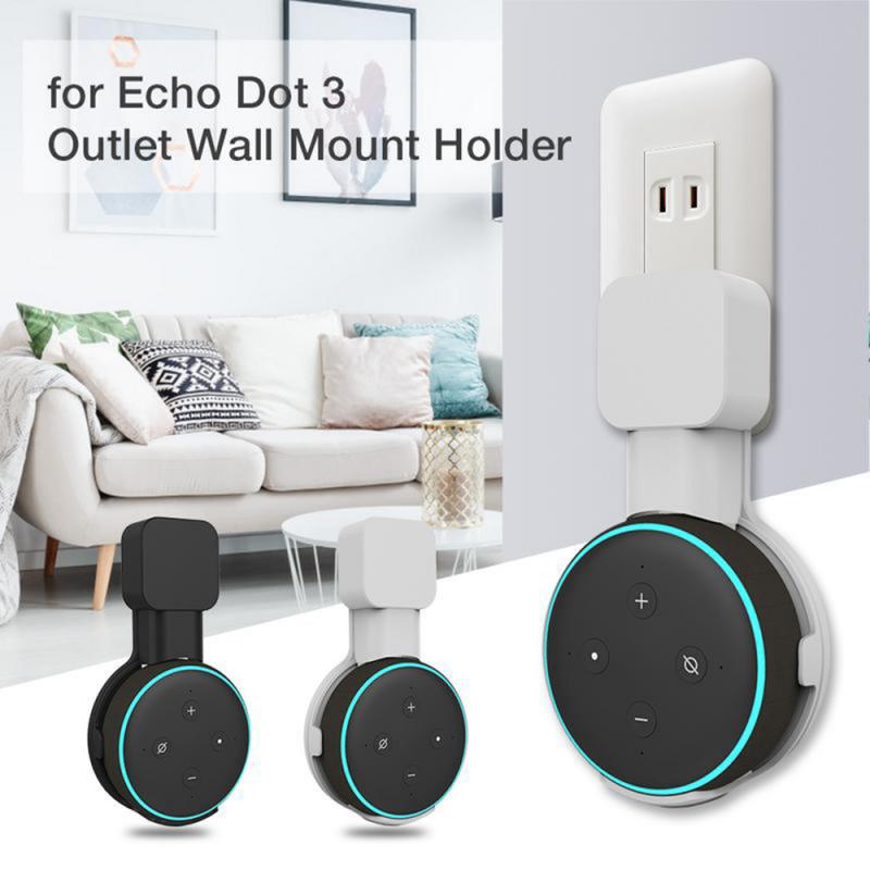 Generatie Outlet Wall Mount Hanger Holder Stand For Amazon Alexa Echo Dot 3rd Ruimtebesparend Beugel Assistenten Accessoires