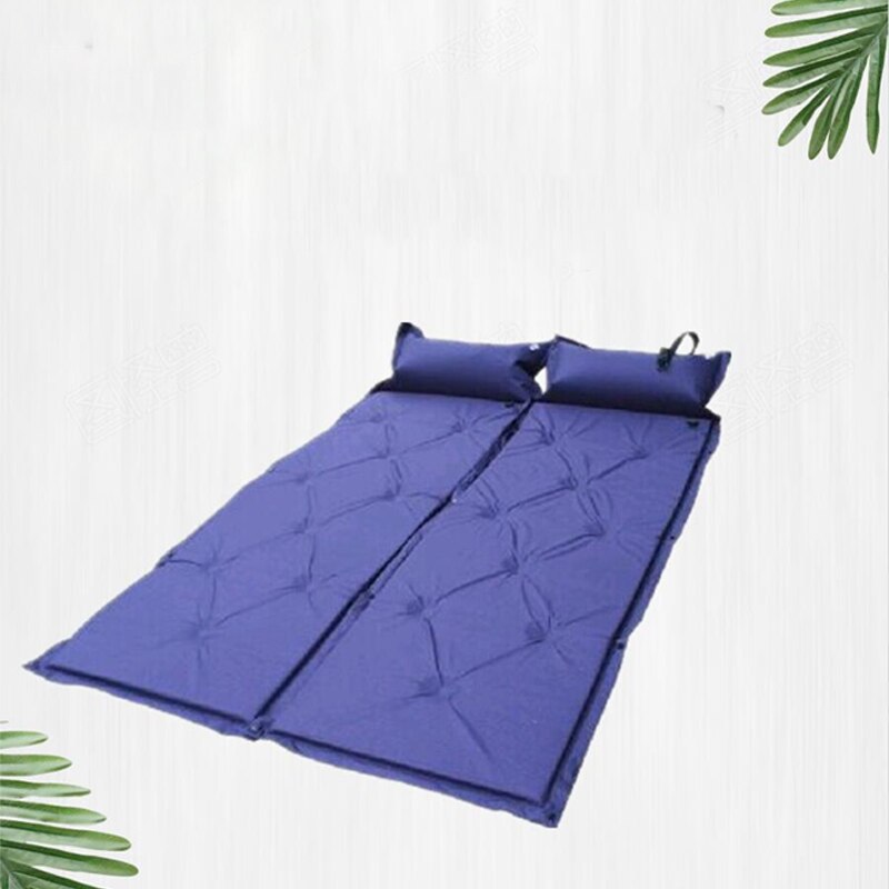 Outdoor Camping Beach Mat Splicing Automatic Inflatable Mattress Camping Picnic Moisture-Proof Mountaineering Mattress