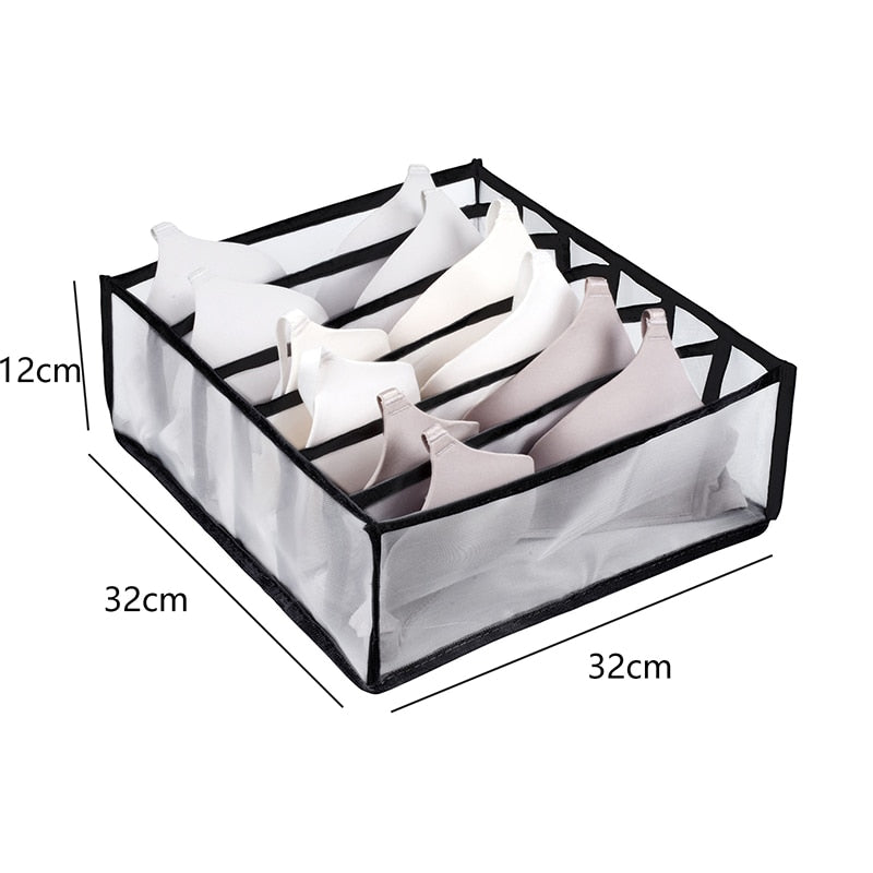 Closet Organizer For Underwear Socks Home Cabinet Divider Storage Box Storage Organizer for clothes Foldable Drawer Organizer