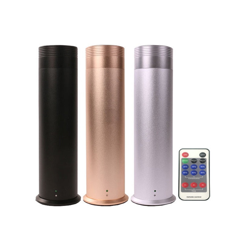 Aluminium Alloy Aromatic Scent Aroma Diffuser 150ml Waterless Fragrance Essential Oil Diffuser Sprayer for Home Office