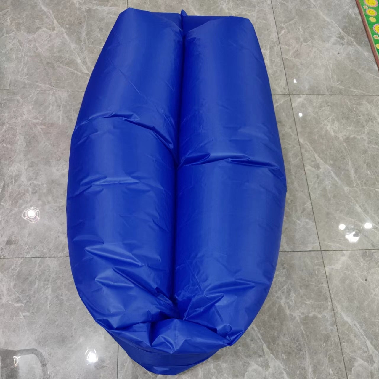 Camping chair Beach Picnic Inflatable Sofa Lazy Ultralight Down Sleeping Bag Air Bed Inflatable Sofa Lounger Outdoor Furniture