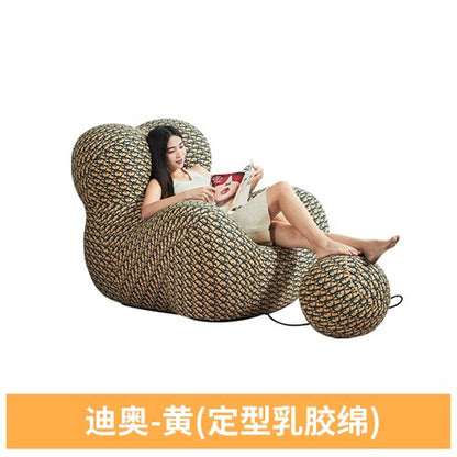 Leisure sofa chair mother&#39;s arms children&#39;s bedroom creative ball simple net red balcony single living room furniture