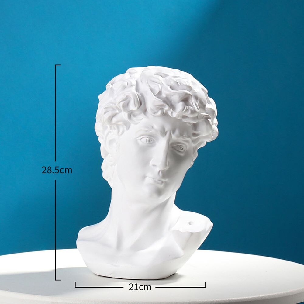 Nordic David Venus Resin Statue Home Decoration Sculpture Modern Abstract Art Sketch Desktop Living Room Ornaments Decor Statue