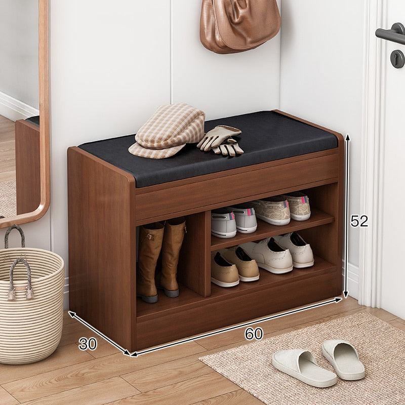 Nordic Shoe Cabinet Modern Luxury Home Stool Shoe Cabinet Sitting Minimalist Stool Integrated Meuble Chaussure Furniture KC50XG