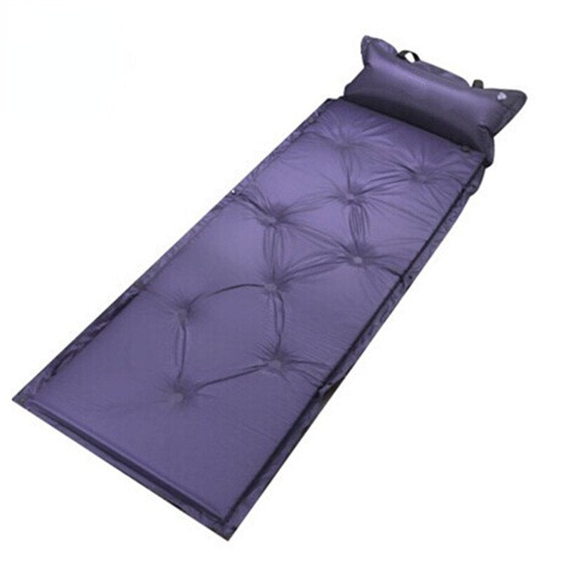 Outdoor Camping Beach Mat Splicing Automatic Inflatable Mattress Camping Picnic Moisture-Proof Mountaineering Mattress