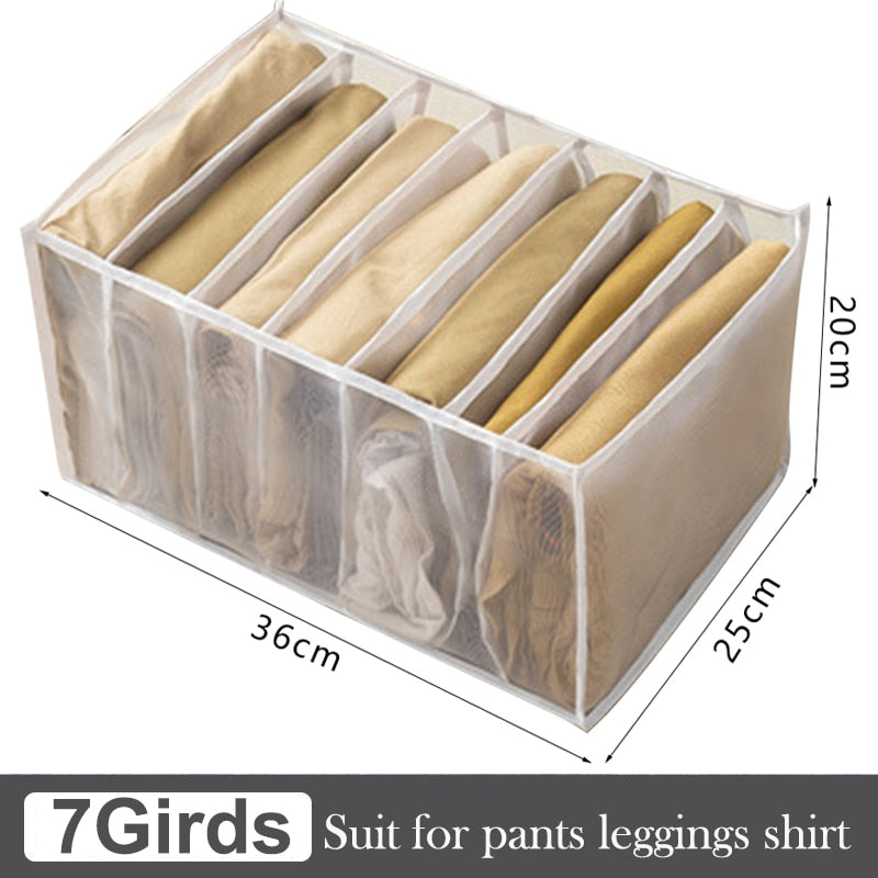 Underwear Organizer T-shirts Clothes Organizer Drawer Closet Organizers Socks Pants Storage Boxes Wardrobe Storage Organizers