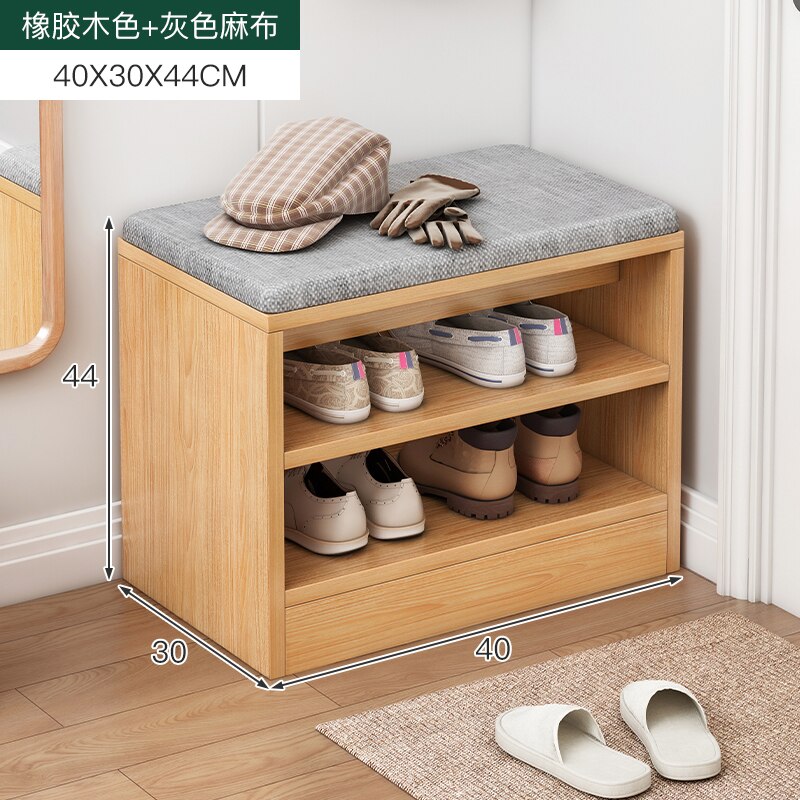 Nordic Shoe Cabinet Modern Luxury Home Stool Shoe Cabinet Sitting Minimalist Stool Integrated Meuble Chaussure Furniture KC50XG