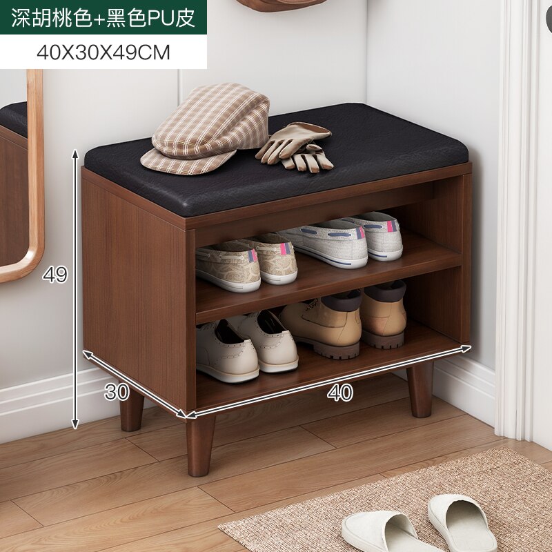 Nordic Shoe Cabinet Modern Luxury Home Stool Shoe Cabinet Sitting Minimalist Stool Integrated Meuble Chaussure Furniture KC50XG