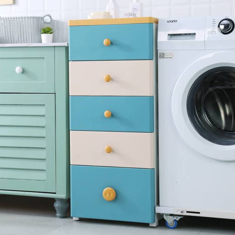 Children&#39;s Storage Cabinet пластиковый комод Furniture Plastic Drawer Type Multi-storey Baby Wardrobe Toy Box